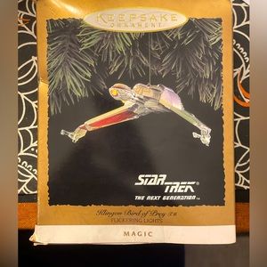 Hallmark Keepsake Ornament Star Trek The Next Generation Klingon Ornament